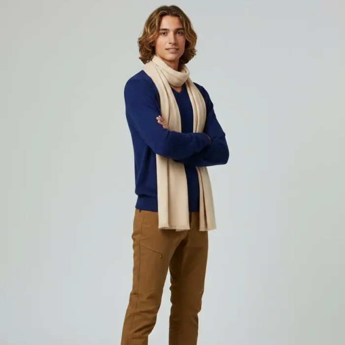 Cashmere Herren-Schal AURORA
